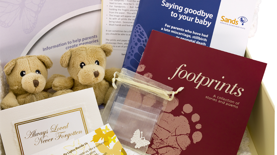 Sands Memory Boxes now free to all Sands Stillbirth and neonatal